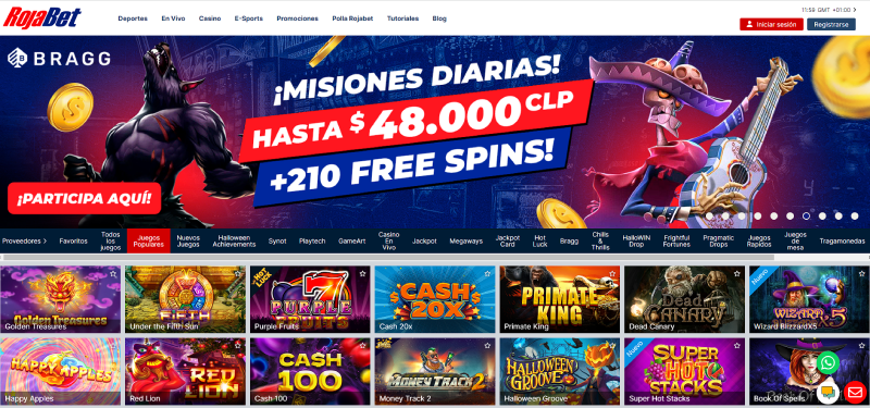 rojabet casino online chile