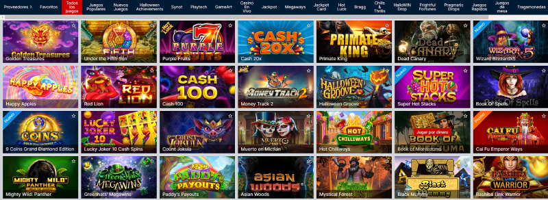 rojabet juegos de casino disponibles