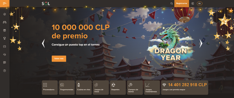 sol casino online chile
