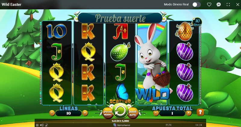 wild easter tragamonedas