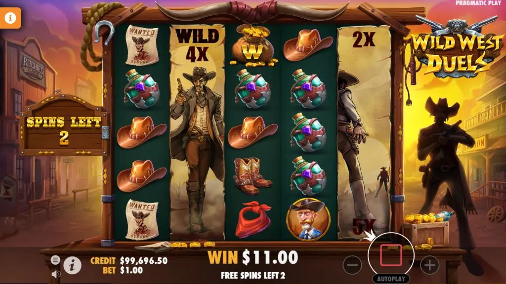 Wild West Duels bonos
