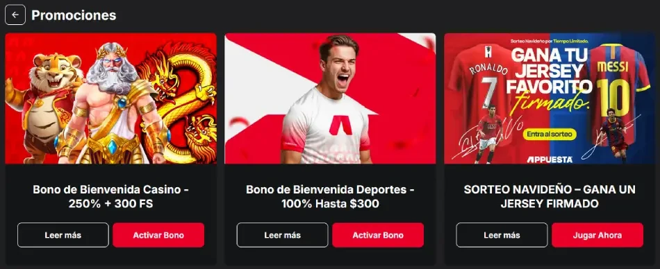 bonos de appuesta casino