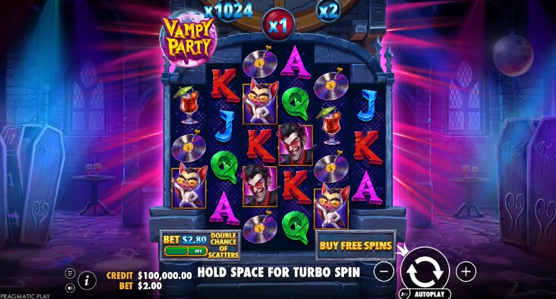 vampy party tragamonedas