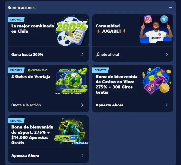 bonos de oto&ntilde;o casinos chile jugabet