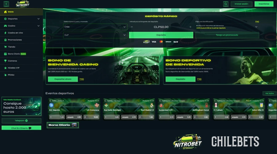 nitrobet casino online