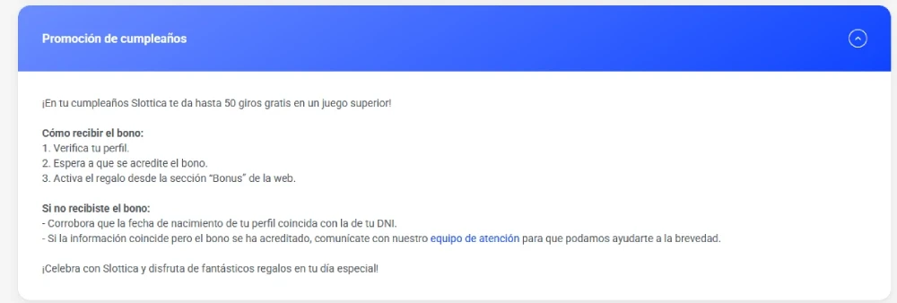 bonos de cumplea&ntilde;os casinos online