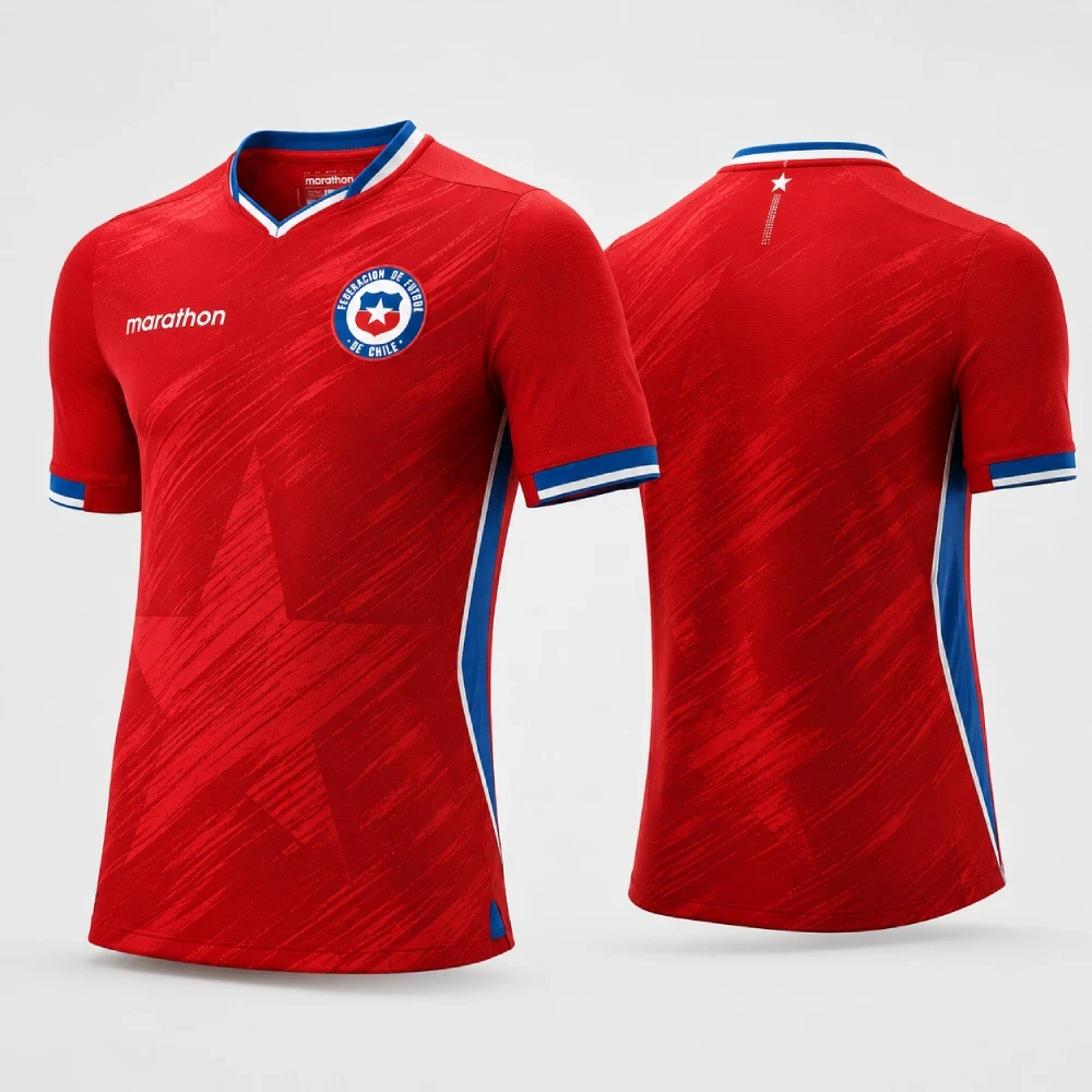 camiseta marathon chile la roja seleccion chilena