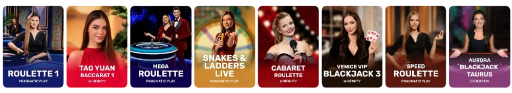 casino en vivo juegos