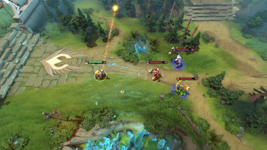 dota 2 mapa