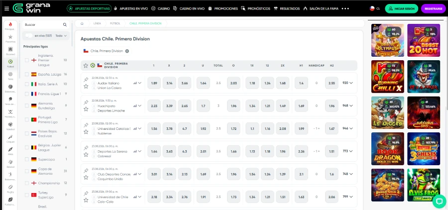 granawin apuestas deportivas